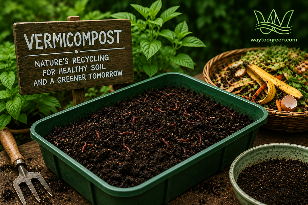 Vermicomposting: Turning Organic Waste into Natural Fertilizer - Cover Image